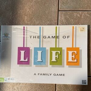 Hasbro The Game of Life Board Game - Silver, Purple, Blue, Green, Orange